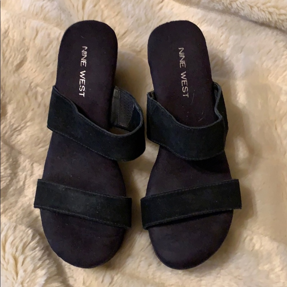 Nine west wedge sandals